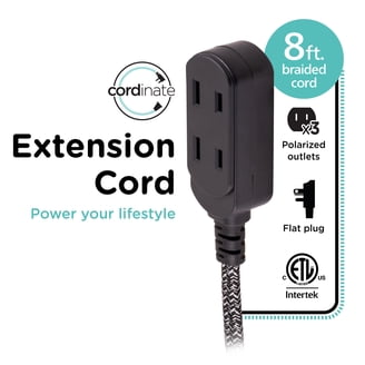 RIDGID Heavy Duty 50 Ft. 12/3 Tri-tap Electrical Extension Cord