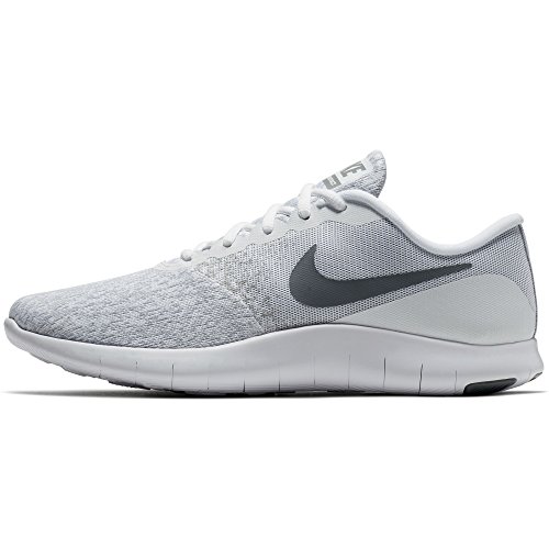 nike flex contact women's running shoes black white anthracite