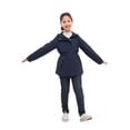 thumbnail image 5 of Rokka&Rolla Girls' Solid Trench Coat Windbreaker Jacket, 5 of 15