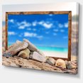 thumbnail image 2 of Framed Effect Blue Sky Over Sea, 2 of 3
