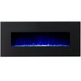 thumbnail image 4 of Gibson Living GL5050CE Lawrence 50 Inch Crystal Electric Wall Mounted Fireplace Black, 4 of 5