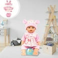 thumbnail image 4 of Reborn Doll for Toddlers Girl 30cm Xiafu Doll Clothes Rabbit Frog Simulation Doll Toy Gift Educational Play House Dolls for 1-3 Year Old Baby Girls, 4 of 6