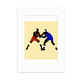 thumbnail image 1 of Lucha libre ejercicio americano Marco de Fotos de escritorio imagen Blanco Pintura arte 5x7 pulgadas, 1 of 4