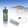 thumbnail image 1 of Filtro de agua personal portátil Sistema de filtración de paja Purificador de camping de supervivencia con tubo de silicona para equipos de Baoblaze purificador de agua portatil, 1 of 8