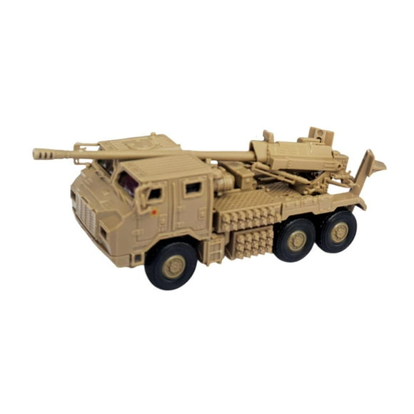 MERIGLARE 1/72 Véhicules Réservoirs Chinois Modèle Kit de Construction 4D pour Enfants Cadeau de Vacances Jaune
