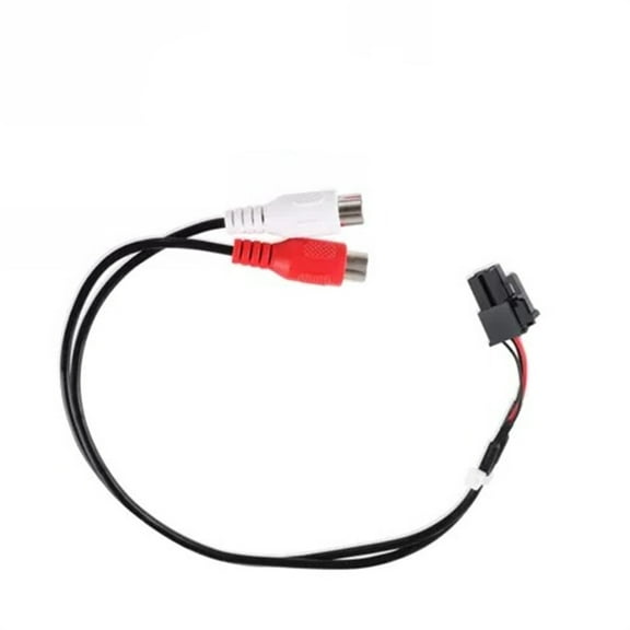 Yassdwbn Signal Input Harness 4-pin Connector To Low-level RCA 1560-57865-01 For P300-10