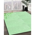 thumbnail image 2 of Ahgly Company Indoor Square Patterned Mint Green Area Rugs, 6' Square, 2 of 6