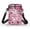 Butterfly and Floral Pattern, variant on HELLHERO Skull and Floral Pattern 2 Zippers Shoulder Bags with Adjustable Strap for Outdoor Travel