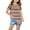 Khaki, variant on CHEEREAM Girls Casual Short Sleeve T Shirts Kids Loose Soft Striped Color Block Tunic Tops Tees Blouses Size 3-14 Years