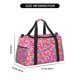 thumbnail image 3 of Balery Colorful Donuts 1 Bolsa de Gimnasio para Mujeres, Bolsa de Viaje con Bolsillo Húmedo, Bolsa de Fin de Semana para Mujeres, Bolsa de Viaje Resistente al Agua, 3 of 7