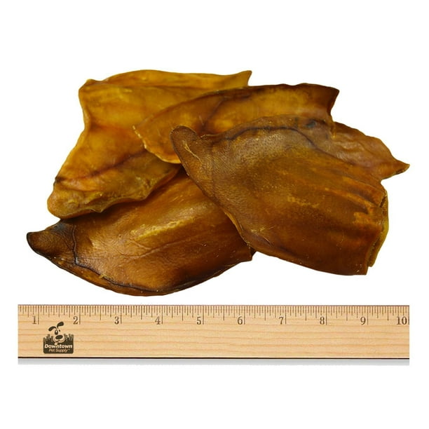 Downtown Pet Supply Jumbo Pig Ears For Dogs RawhideFree Pig Ear 105