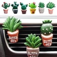 thumbnail image 4 of Riwesomey Ambientador de salida de aire para coche, planta de simulación, salida de aire acondicionado para coche, Clip de Perfume, ambientador para Automoción decorativa y accesorios No.03, 4 of 8