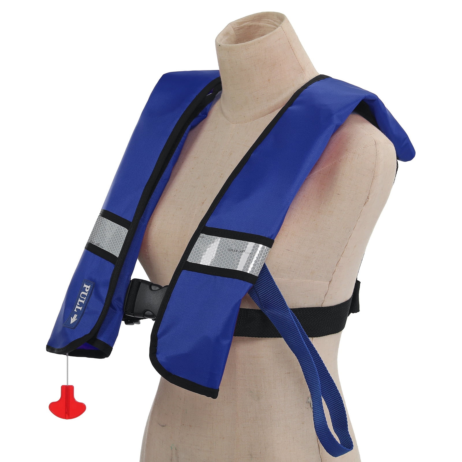 GOTGELIF by GOTGELIF Automatic Inflatable Life Jacket with Reflectors Safety Adult Life, Size 50''