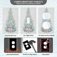thumbnail image 5 of IAUYY Retardant PC Material Duplex Outlets Switch Plate Covers Easy DIY Installation with Screws Light Switch Cover Plate Soft Blue, 5 of 9