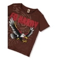 thumbnail image 2 of Ed Hardy Boys' Eagle T-Shirt Color: brown Size: 8, 2 of 3