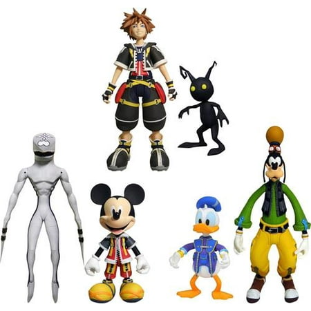 Diamond Select Toys - Kingdom Hearts Best of Series Action Figures Set - Styles May (The Best Action Series)