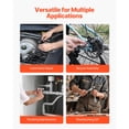 thumbnail image 6 of KFFKFF 69-Piece Socket and Ratchet Set, 3/8 & 1/4 Inch Drive, SAE and Metric Sizes, Includes Deep and Standard Sockets, Mechanic Tool Kit with Accessories and Durable Storage Case, 6 of 9