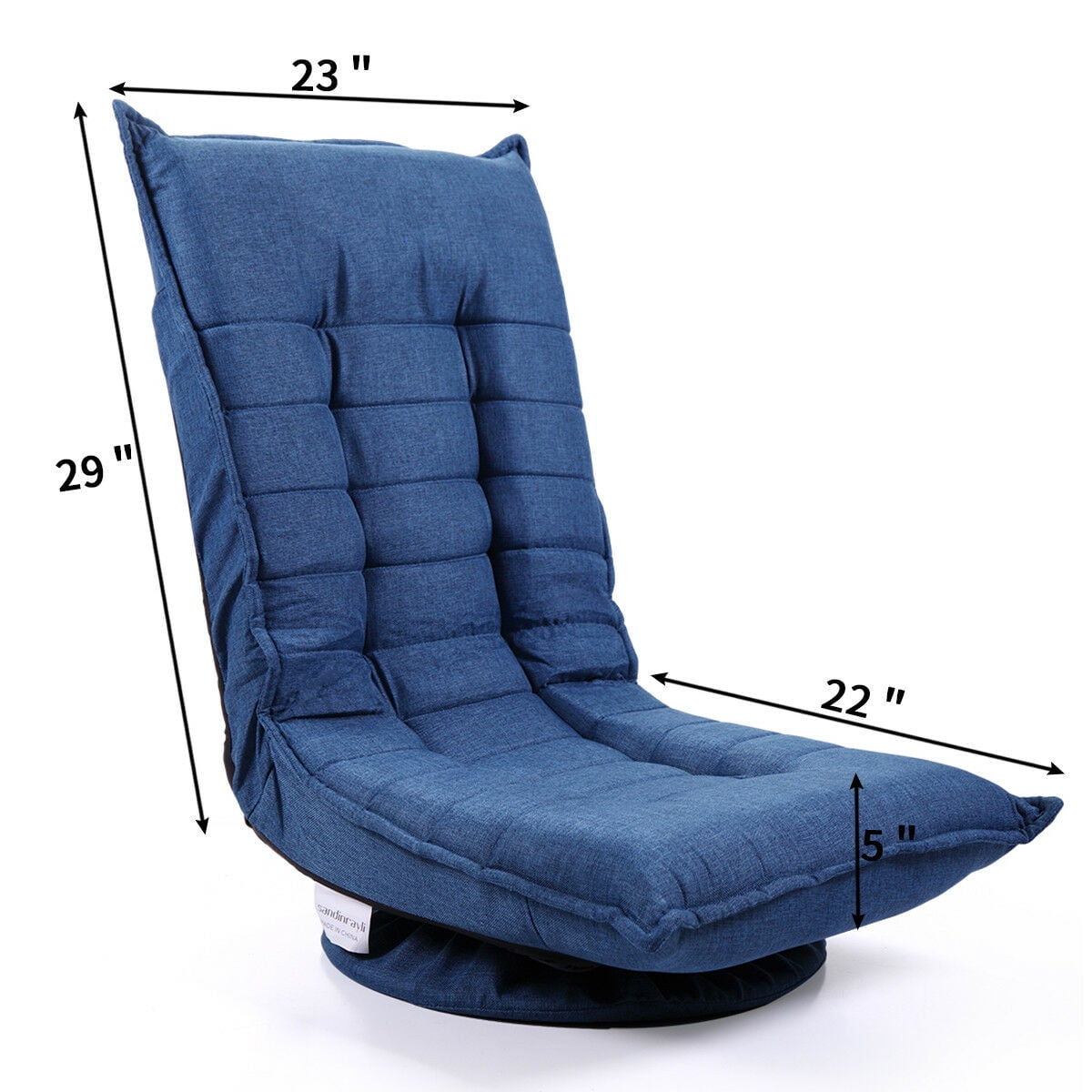 Lowestbest Couch Bed Lounge Chair, Floor Chair, Recliner Chair, Folding Lazy Sofa Chair Stylish Sofa, Adjustable Sofa Couch Beds, Lounge Chair, Blue Lowestbest Couch Bed Lounge Chair, Floor Chair, Recliner Chair, Folding Lazy Sofa Chair Stylish Sofa, Adjustable Sofa Couch Beds, Lounge Chair, Blue