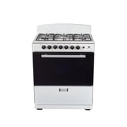 Magnificent Chef - Free Delivery- 30" White Gas Stove with 4.0 CFT Oven Capacity -Sealed Burners, 3 Ultra-Fast, 3 Fast – Easy to Clean, Iron Grates, Cool Knobs 2-year Warranty.