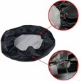 thumbnail image 4 of Cubierta de rueda de repuesto de 15 pulgadas para todos los diámetros (70cm-75cm/28-29), protección impermeable a prueba de polvo de PVC para coche, 4 of 5