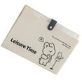 thumbnail image 3 of Expanding File Folder, Accordian File Folder Compact Waterproof Quick Access Classification 8 Layers Snap Design  For Receipts, 3 of 8