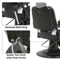 thumbnail image 2 of BarberPub Vintage Barber Chair Reclining Salon Beauty Spa Chair Styling Equipment 9216, 2 of 8