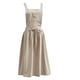 thumbnail image 1 of Delantal Chef, Delantal de Estilo Japonés, Delantal a con Babero para Mujer, Delantal de Suave Beige Sunnimix Delantal de cocina casera, 1 of 8
