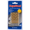 thumbnail image 4 of SupaTool Titanium Coated HSS Drill Bits (Pack of 10), 4 of 6