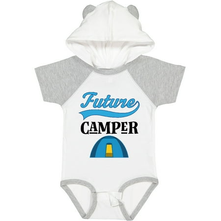 

Inktastic Camping Future Camper Gift Baby Boy or Baby Girl Bodysuit
