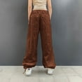 thumbnail image 6 of EHQJNJ Womens Casual Pants with Pockets Straight Leg Solid Colored Work Clothes with Elastic Drawstring Fashionable Low Waisted Casual Pants and Pants Straight Leg Sweatpants for Women with Pockets, 6 of 7