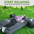 thumbnail image 6 of Zone Tech Inflatable Air Bed Car Mattress with Air Pump, Travel Pillow & Carrying Pouch, 6 of 10