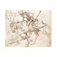 thumbnail image 1 of Death Riding 1505 Poster Print by Albrecht Durer - 24 x 18 in., 1 of 1