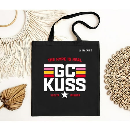 vintage GC KUSS THE HYPE IS REAL Tote Bag  Tote Bag Beautiful.-TH11074