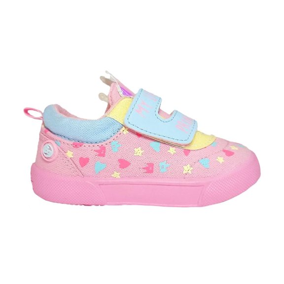Tenis Bubble Gummers Talla 15 Rosa Odette Niña Estampado
