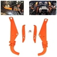 thumbnail image 4 of Soportes de soporte de interior de ala de murciélago para motocicleta con tornillos aptos para Harley, Touring Dresser Flht 1993-2013, kit de Sunnimix Soporte de carenado, 4 of 6