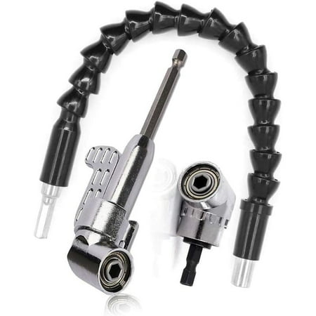 Right Angle Drill Bit and Flexible Angle Extension Kit, Right Angle ...