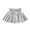 Silver, variant on Big Girls' Skirt Stylish Pleated Leather Skirts Kids Summer Solid High Waist Loose Party Dress Silver