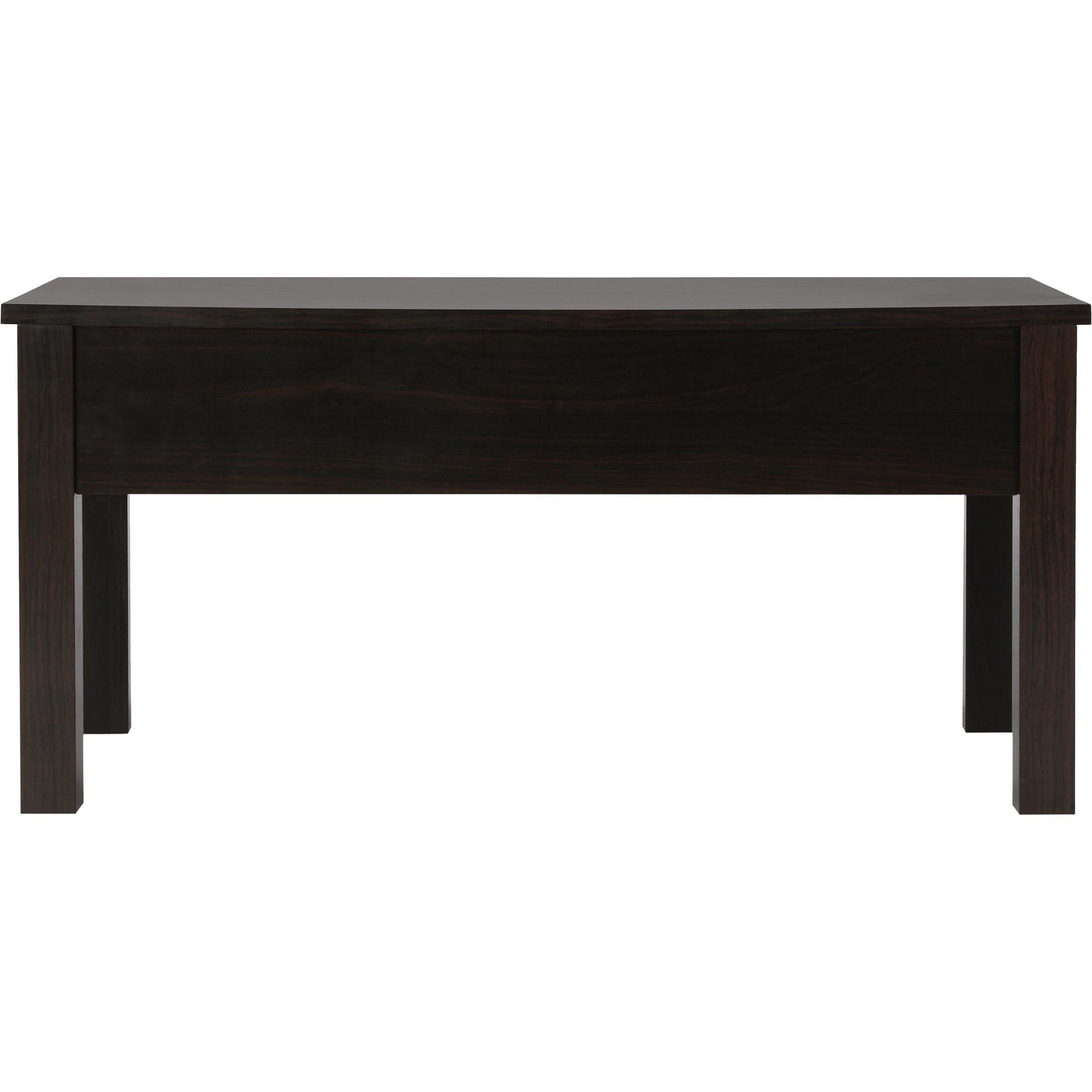 Mainstays Lift Top Coffee Table, Espresso - image 4 of 14