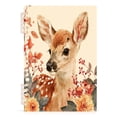 thumbnail image 2 of Wirebound Notebook Hardcover Spiral Notebooks Deer Surrounded by Autumn Leaves, 60 Pages, 80 GSM, 5.7 x 8.3in, 2 of 7