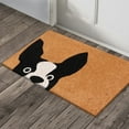 thumbnail image 3 of A1HC Natural Coco Coir Door Mat with Heavy Duty Non-Slip PVC Backing - 18" x 30" - Easy to Clean, Pet Friendly Outdoor Welcome Mat for Home, Porch Decor, Low-Profile Durable Doormat, 3 of 5