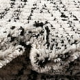 thumbnail image 3 of Unique Loom Tagine Collection Area Rug - Malika (7' 10" Square Black and White), 3 of 6
