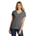 thumbnail image 1 of Port & Company Ladies Tri-Blend V-Neck Tee, 1 of 1