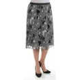 thumbnail image 5 of Tommy Hilfiger Womens Pleated Chiffon A-Line Skirt, 5 of 5