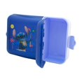 thumbnail image 4 of Contenedor de Alimentos Rectangular de Plástico, Lunch Box Escolar con 2 Divisiones, Diseño Stitch Live Action, 4 of 8