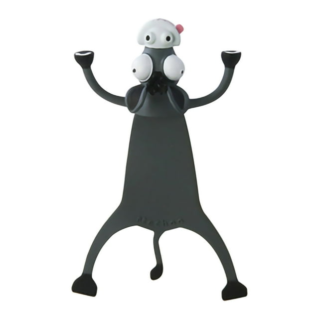 Mefallenssiah Three-Dimensional Bookmark Pvc Cute Funny Bookmark toy