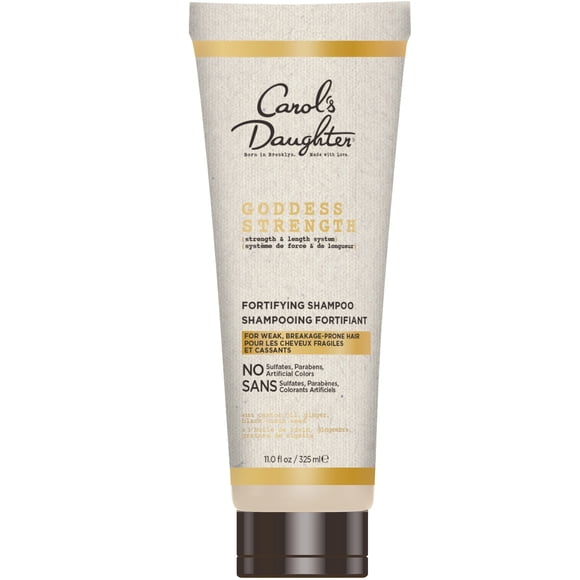 Carol's Daughter Goddess Strength Shampooing Fortifiant Sans Sulfate avec l'huile de ricin, 11 fl oz