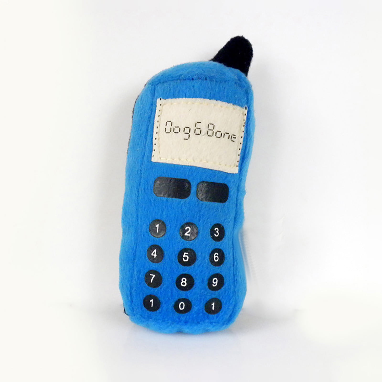Riforla Durable Dog Toys Partner Dog Toys Pet Chew Toys Mobile Phones Dog Cat Voice Chew Toys Indestructible Dog Toys Cute Soft and Squeaky Dog Toys Suitable F Plush Toy Blue