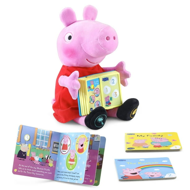 Toy VTech Peppa Pig Read with Me Peppa para niños de 2 años o más
