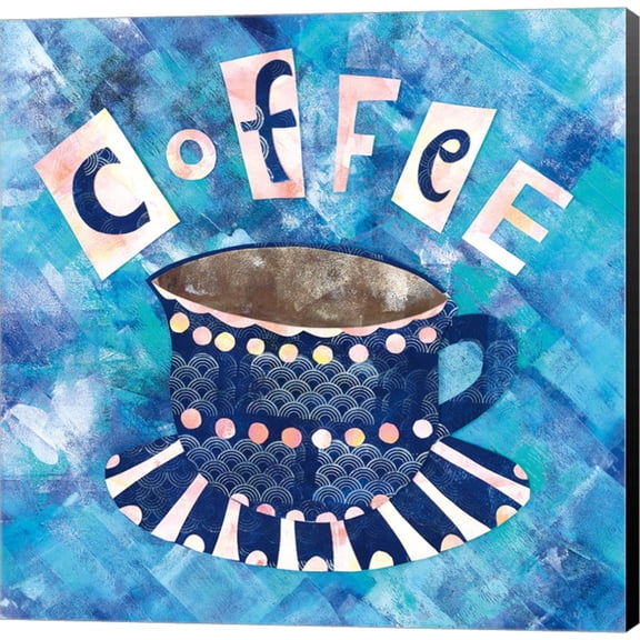 Cafe Collage I by Wild Apple Portfolio, Canvas Wall Art