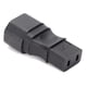 thumbnail image 1 of Adaptador de enchufe, adaptador de corriente macho a convertidor, adaptador de cable de extensión de alimentación, materiales ecológicos, 1 of 8